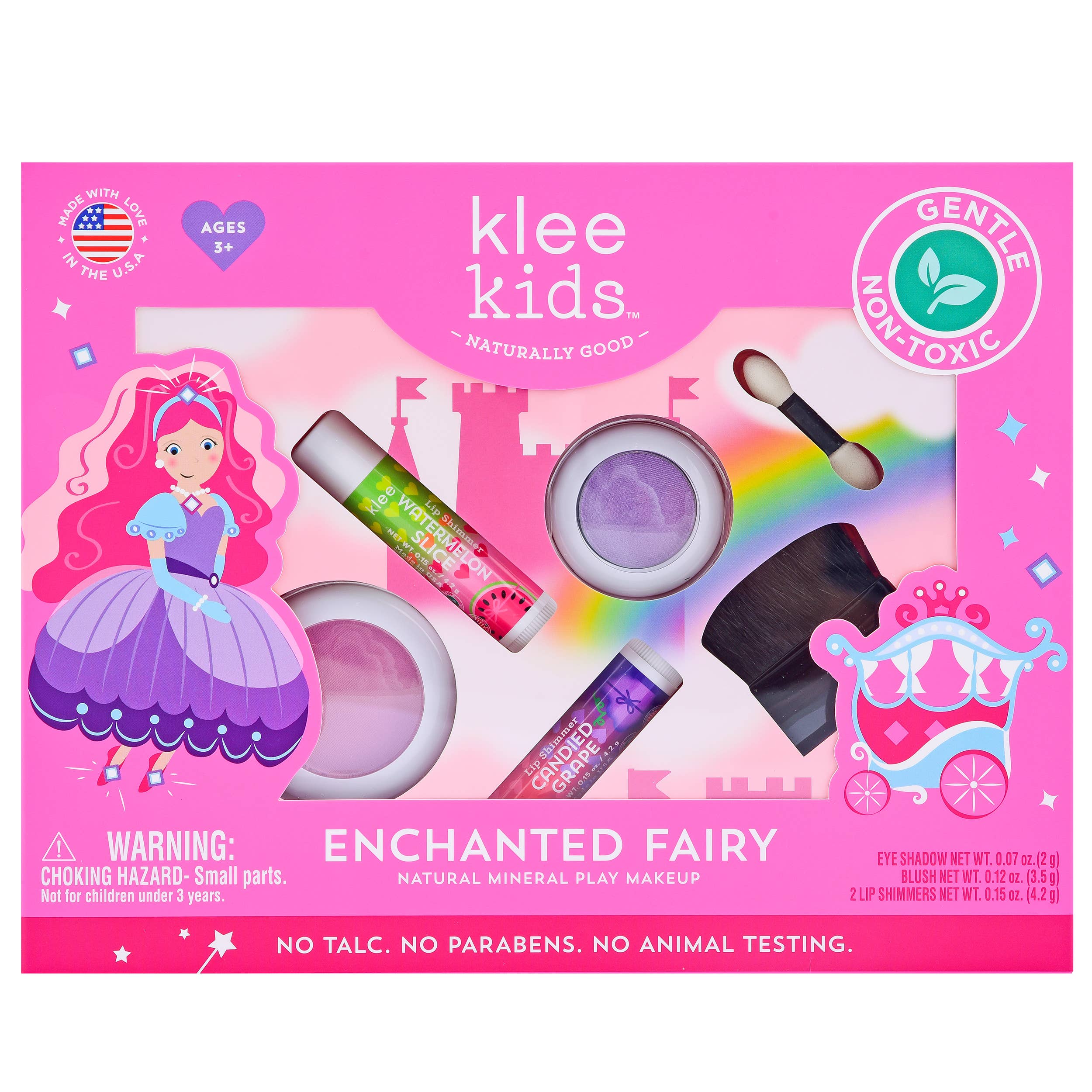 Klee Kids Play Makeup 4-PC Kit: Crystal Palace Fairy