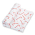 LollyBanks - Mint To Be Together Christmas Holiday Baby Swaddle Blanket