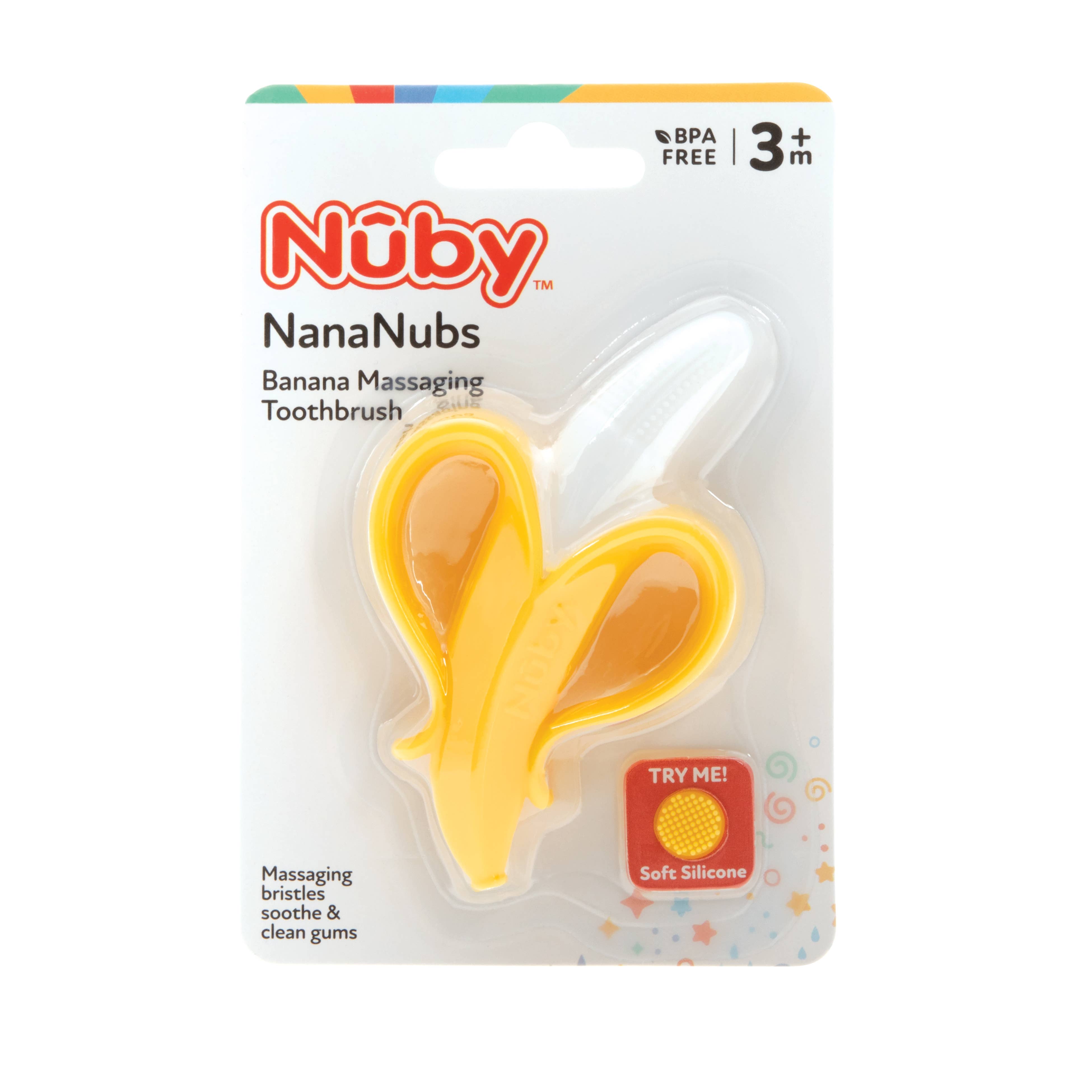 NanaNubs Banana Massaging Toothbrush