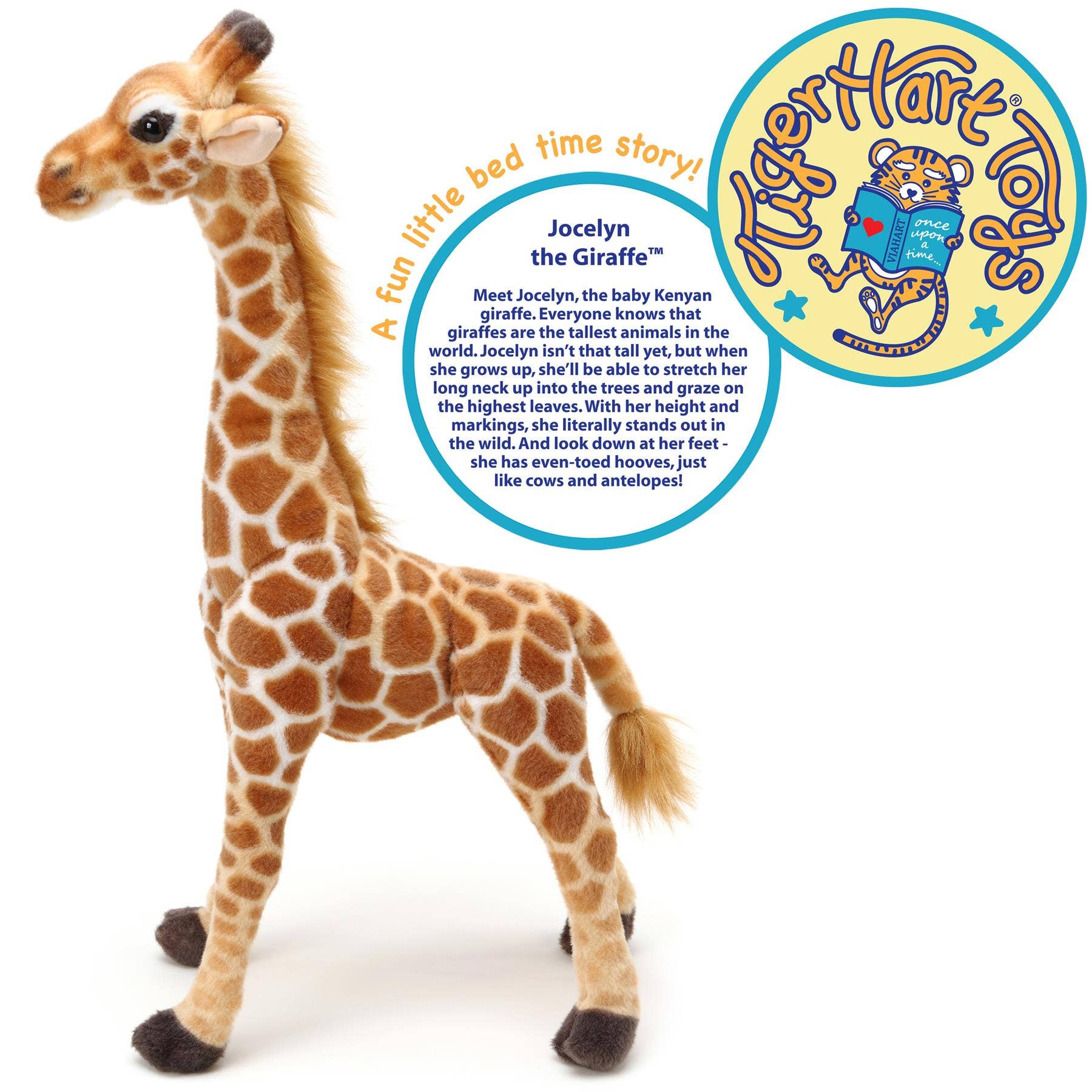 VIAHART Toy Co. - Jocelyn The Giraffe | 22 Inch Stuffed Animal Plush | By TigerHart Toys