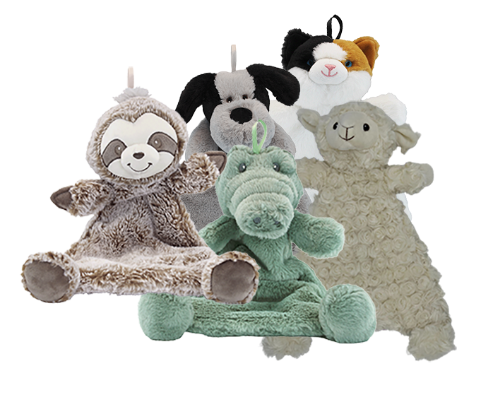 BABY PAPER - Crinkle Cuddler-Sensory Plush Dog