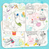 Dry Erase Reusable Coloring Book with Stickers | Animal ABC