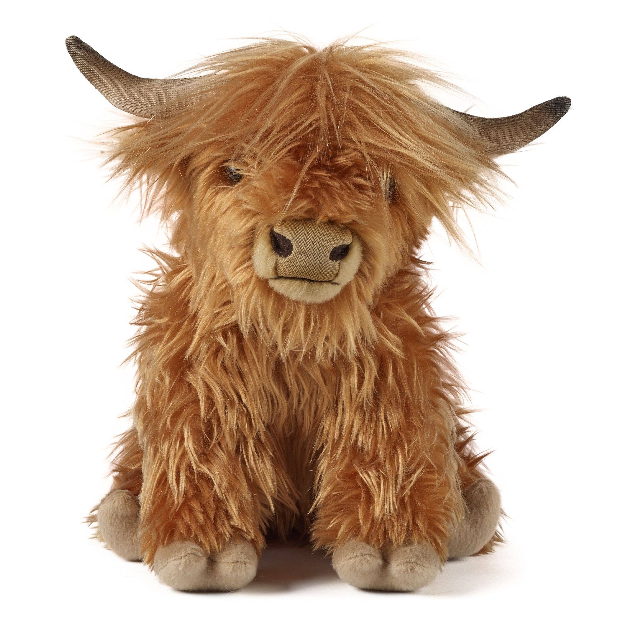 Keycraft - Living Nature Highland Cow Large Plush Stuffed Animal Toy
