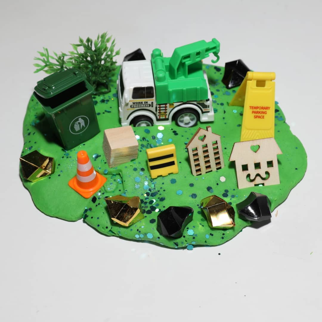 Play Play Dough - Trash truck  PLAY DOUGH - Jar!