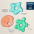 Cutie Coolers™ Water Filled Teethers (3-pack): Seaside