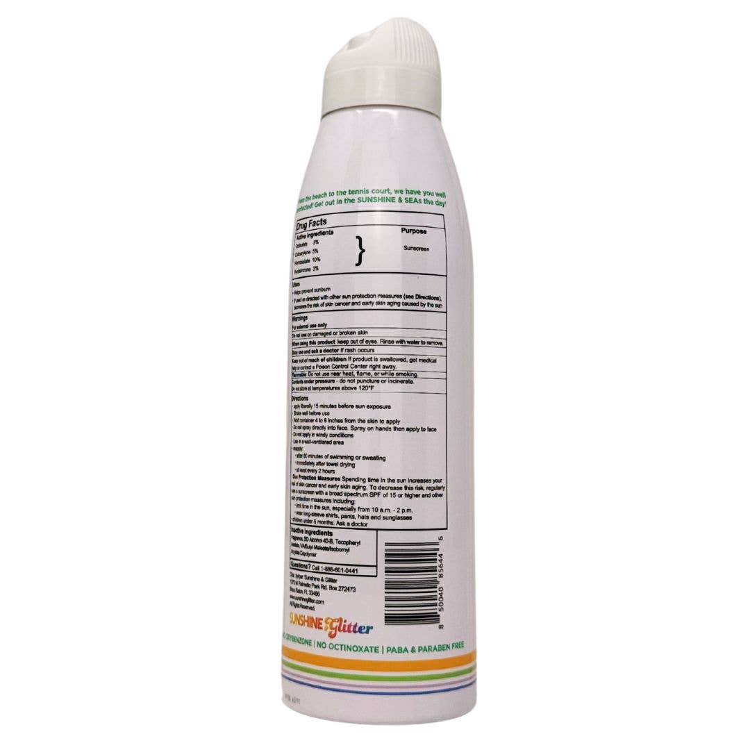 Sunshine & Glitter - Sunshine & Sea SPF 50 Sparkle Free Sport Antioxidant Mist