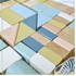 Wooden Building Blocks - 70pc Natural Wood Block Set Ages 2+