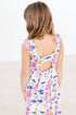 Mila & Rose - Tulip Blooms Ruffle Maxi Dress