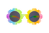 Babiators - Baby Sunglasses Original Flower: Flower Power | Smoke Lenses: Ages 3-5
