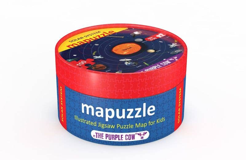 The Purple Cow America Inc. - Mapuzzle - Solar System