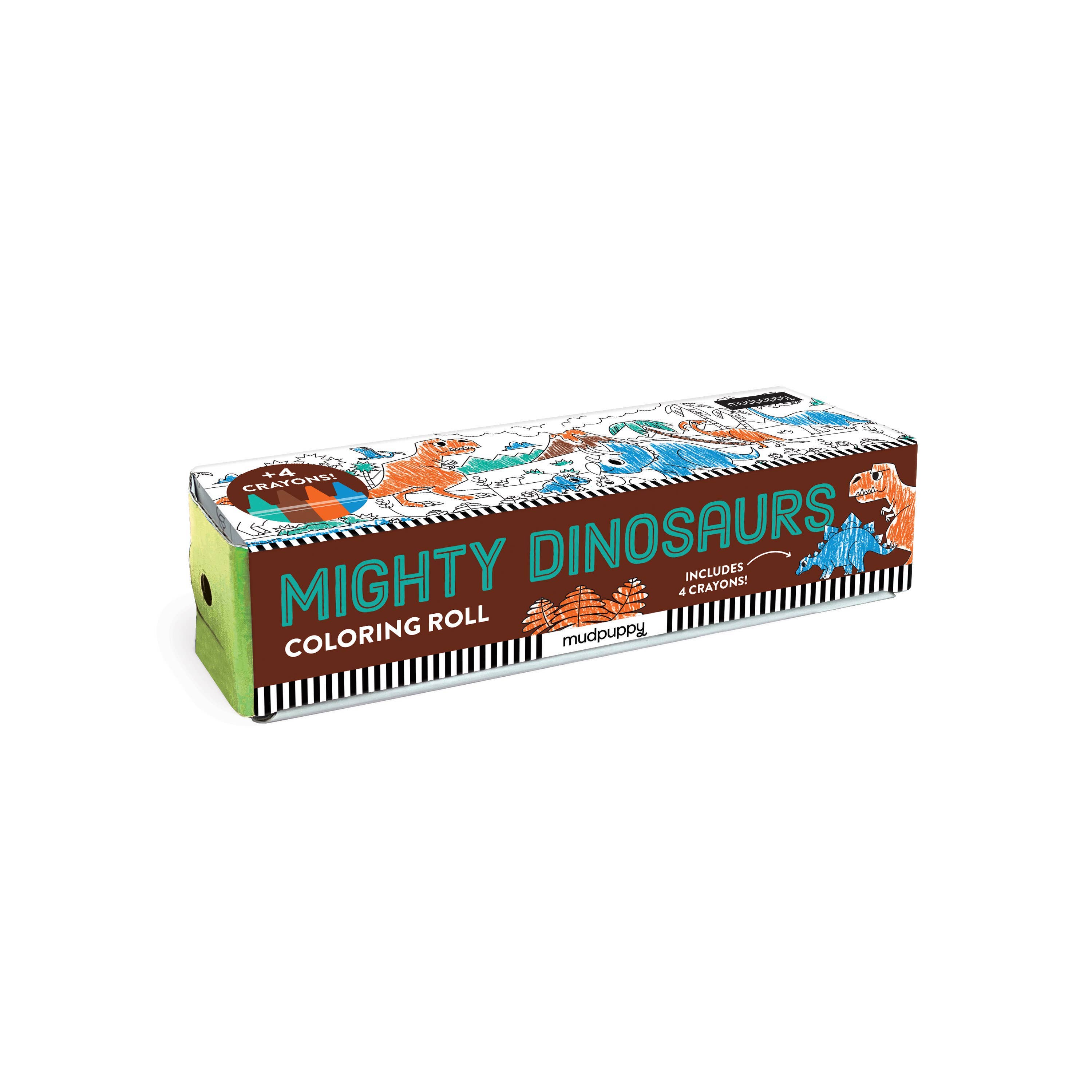 Chronicle Books - Mighty Dinosaurs Mini Coloring Roll
