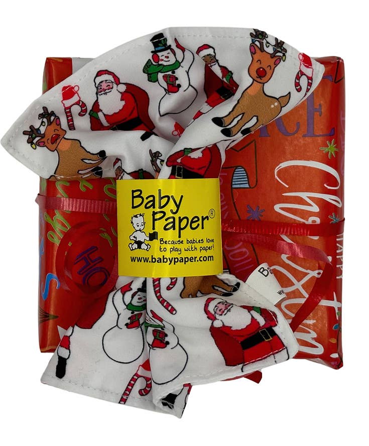 BABY PAPER - Baby Paper Crinkle Sensory Toy – Christmas