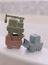 Ali+Oli - Ali+Oli Squirt Water Bath Toy Set (Construction) Mold Free