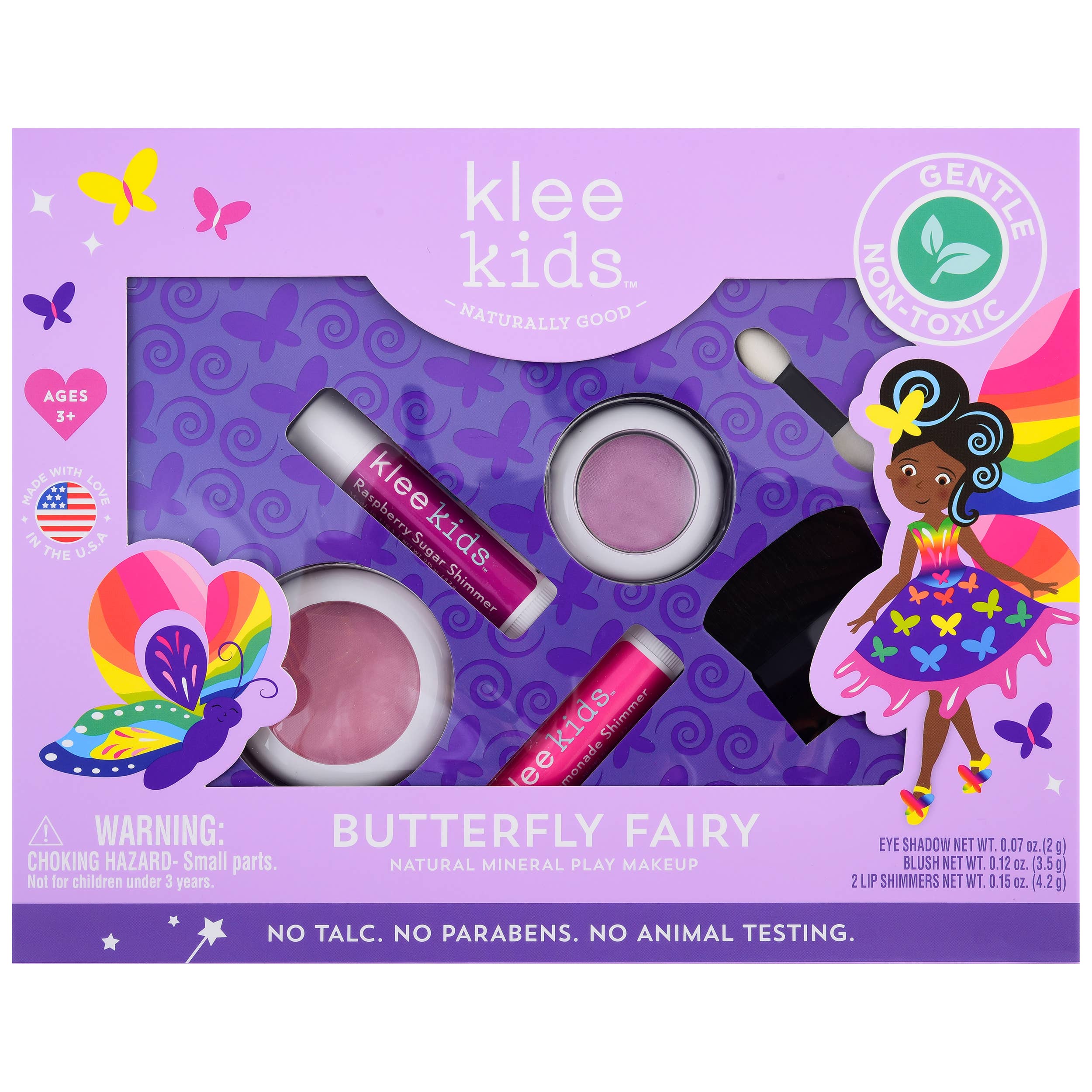 Klee Kids Play Makeup 4-PC Kit: Crystal Palace Fairy