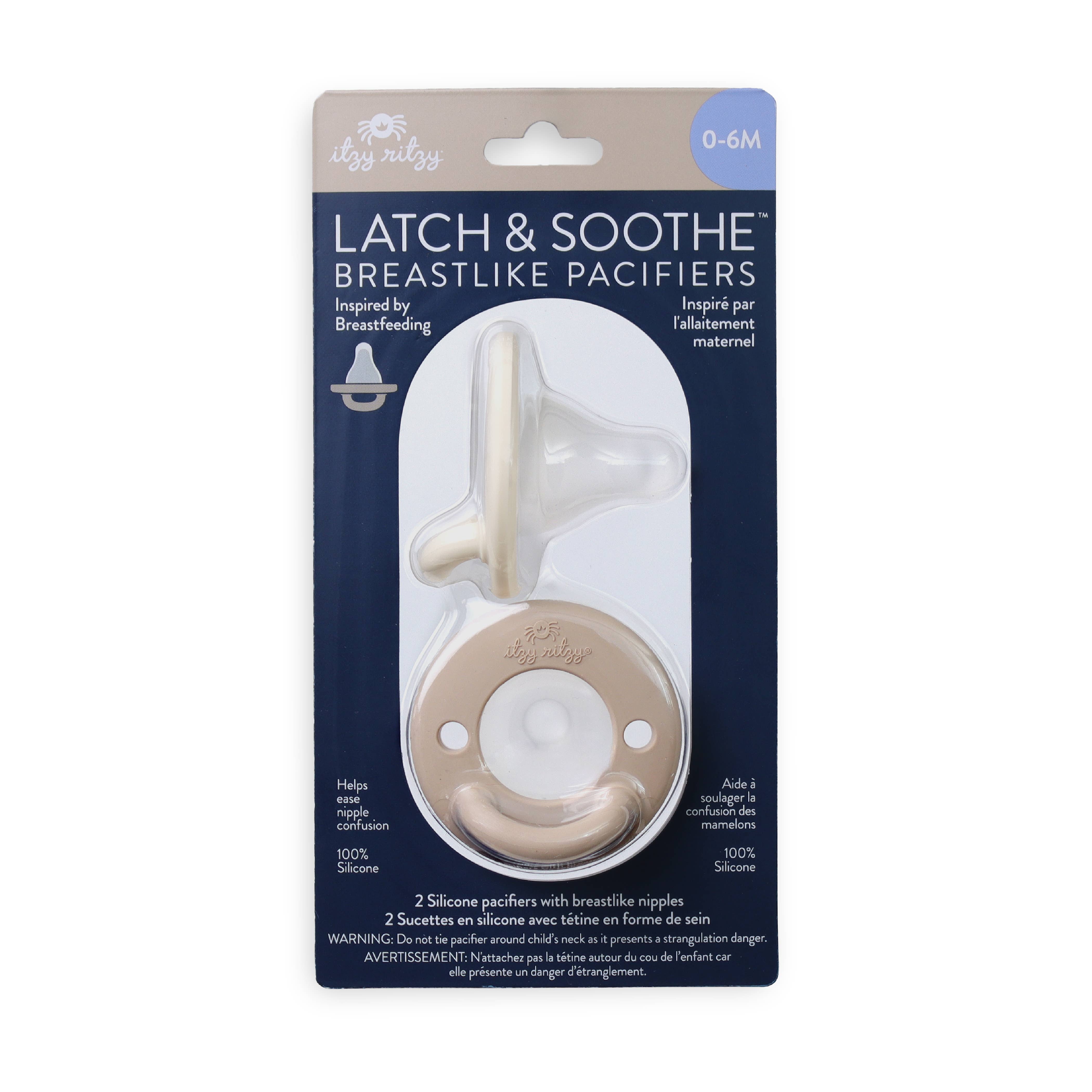 Latch & Soothe™ Breastlike Pacifier - Taupe