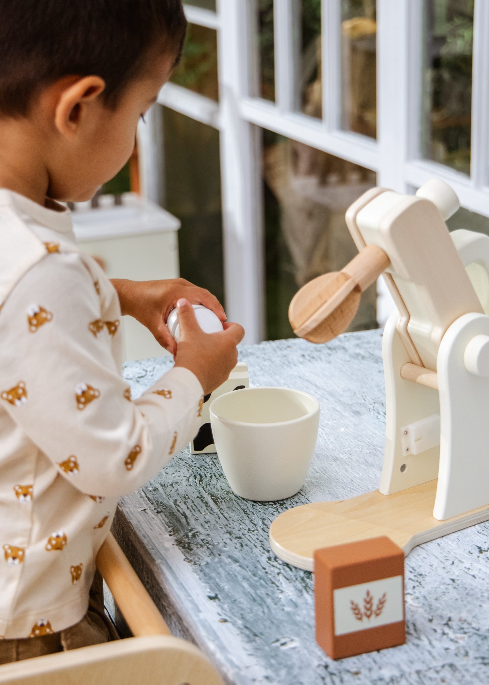 Coco Village Wooden Stand Mixer and Accessories