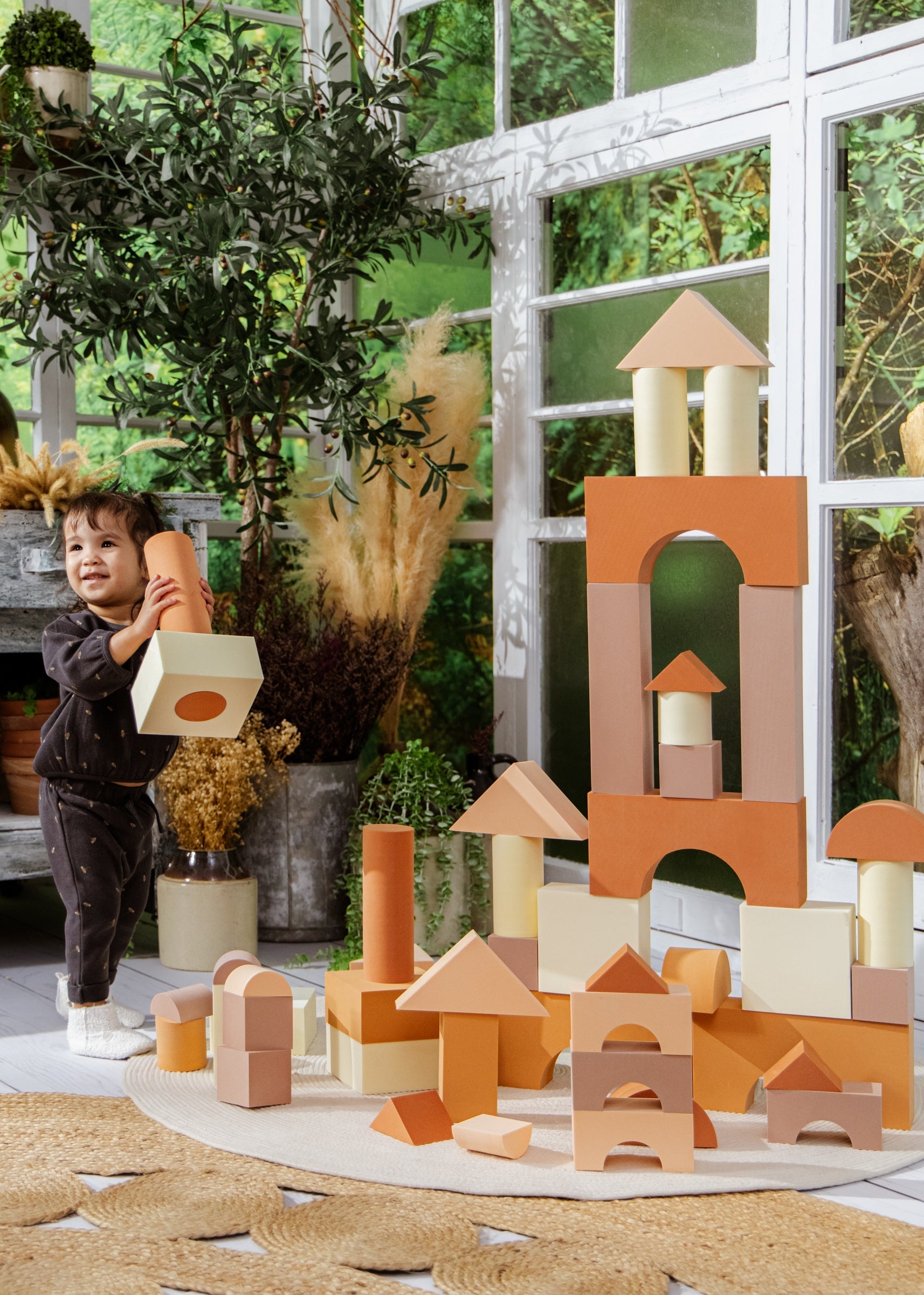 Coco Village EVA Foam Building Blocks Set - Large (48 pcs)