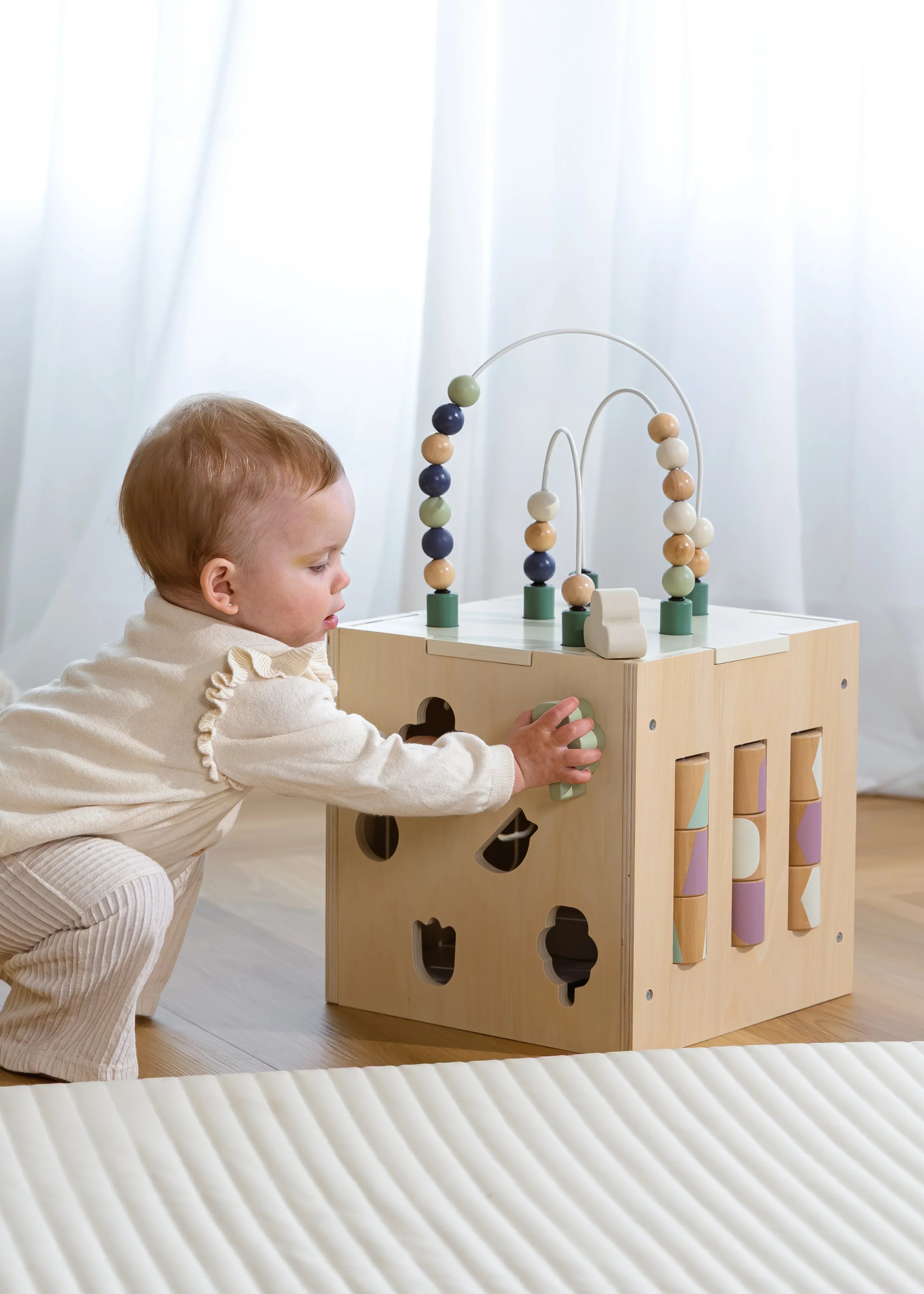 Coco Village Wooden Activity Cube