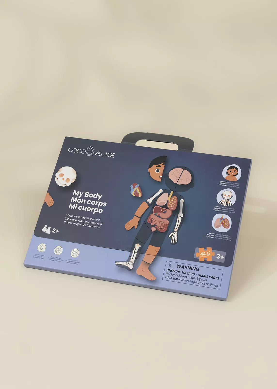 Coco Village Magnetic Interactive Board | My Body