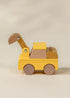Coco Village Wooden Construction Vehicle - Excavator
