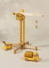 Coco Village Oversized Wooden Construction Crane