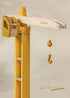 Coco Village Oversized Wooden Construction Crane