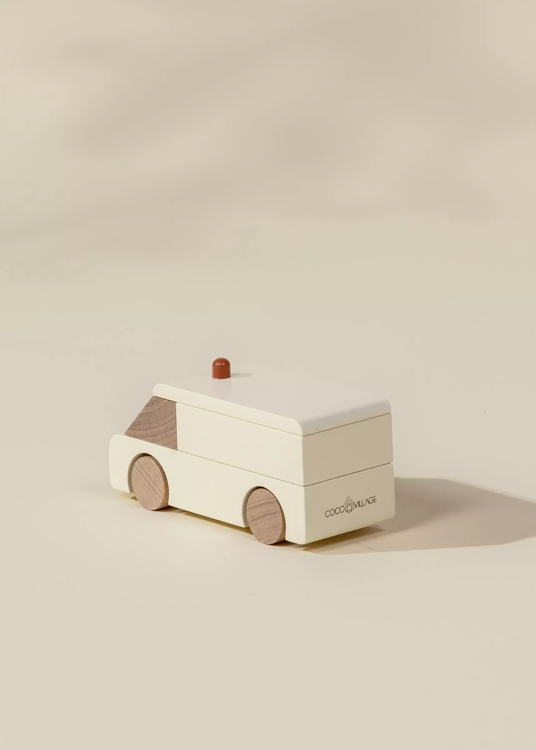 Coco Village Wooden Vehicle - Ambulance
