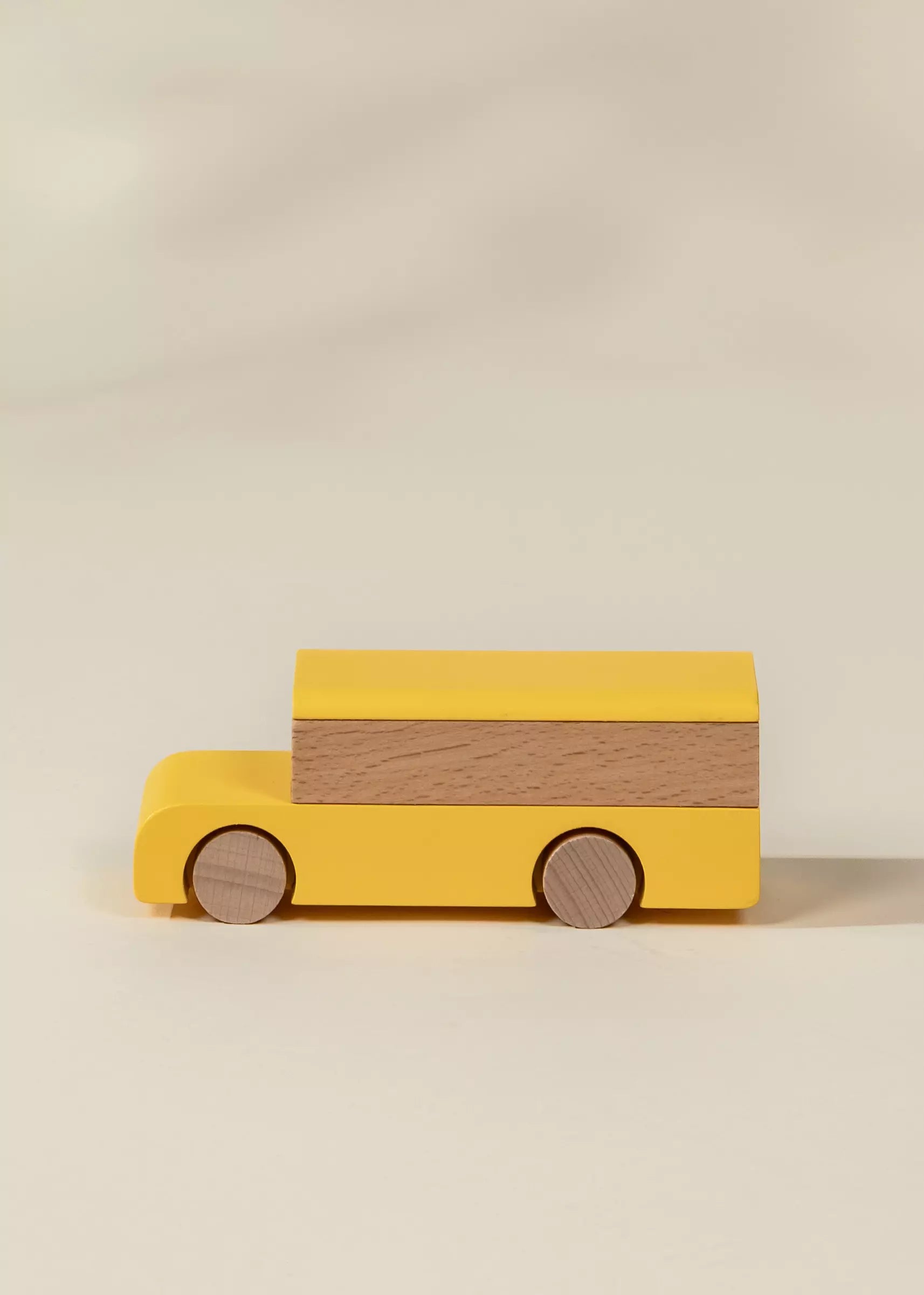Coco Village Wooden Vehicle - School Bus