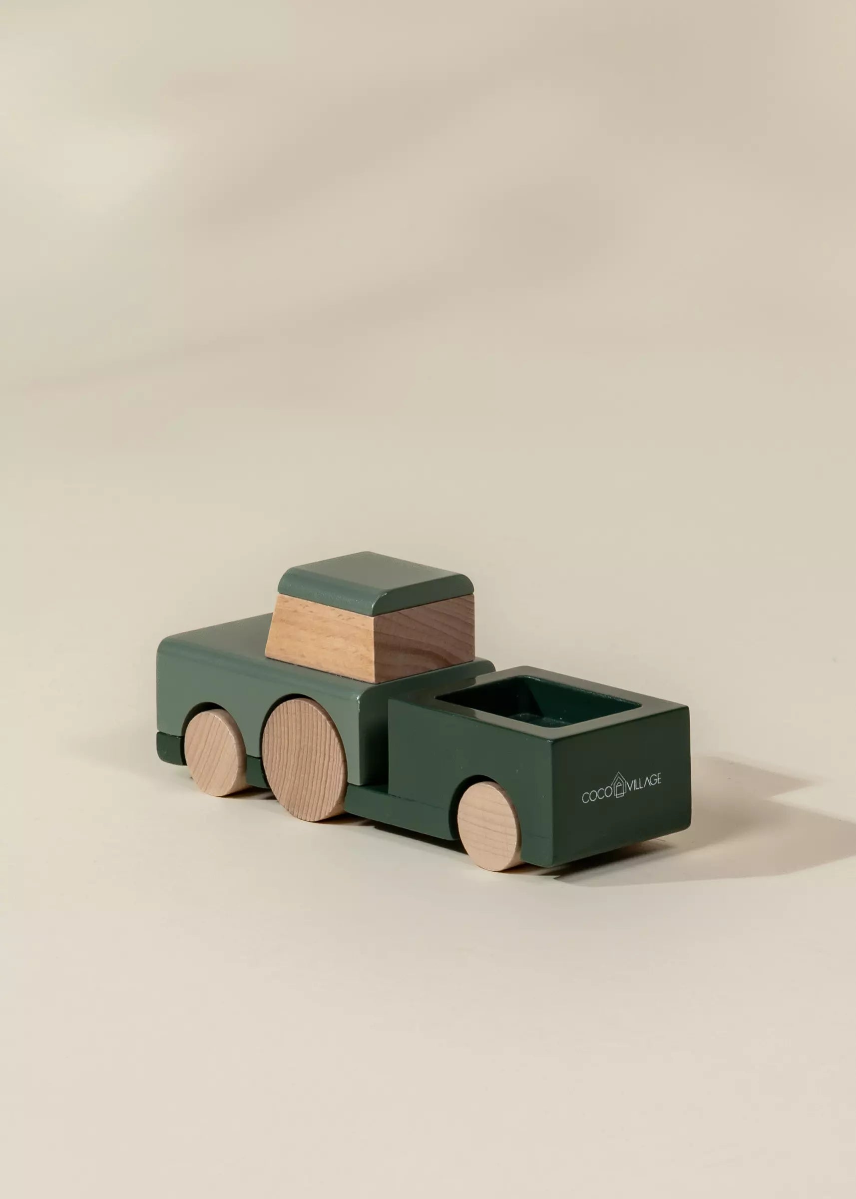 Coco Village Wooden Vehicle - Farm Tractor