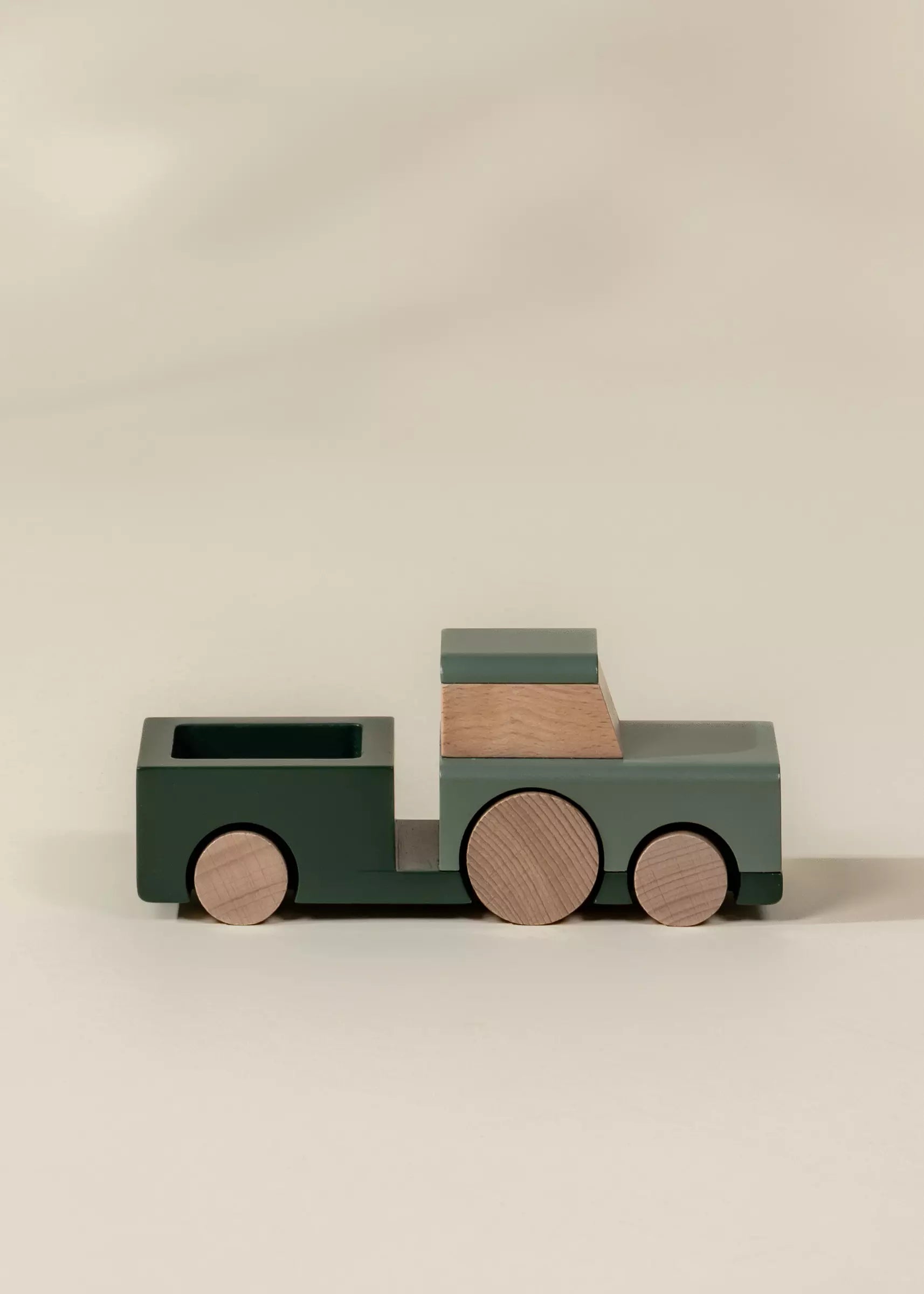 Coco Village Wooden Vehicle - Farm Tractor