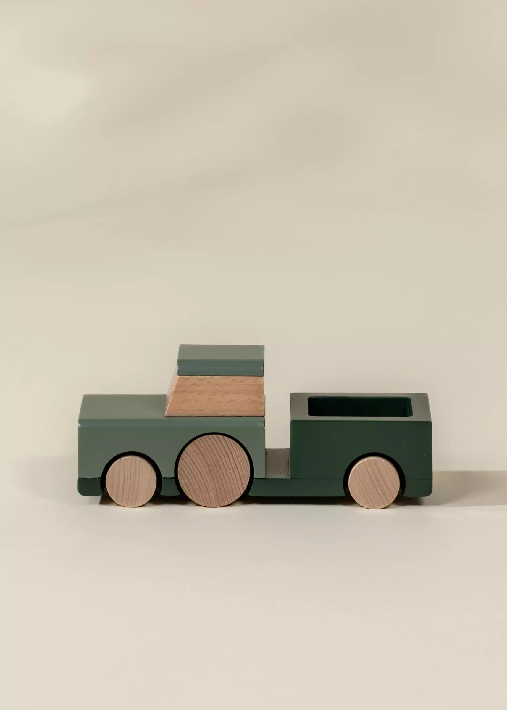 Coco Village Wooden Vehicle - Farm Tractor