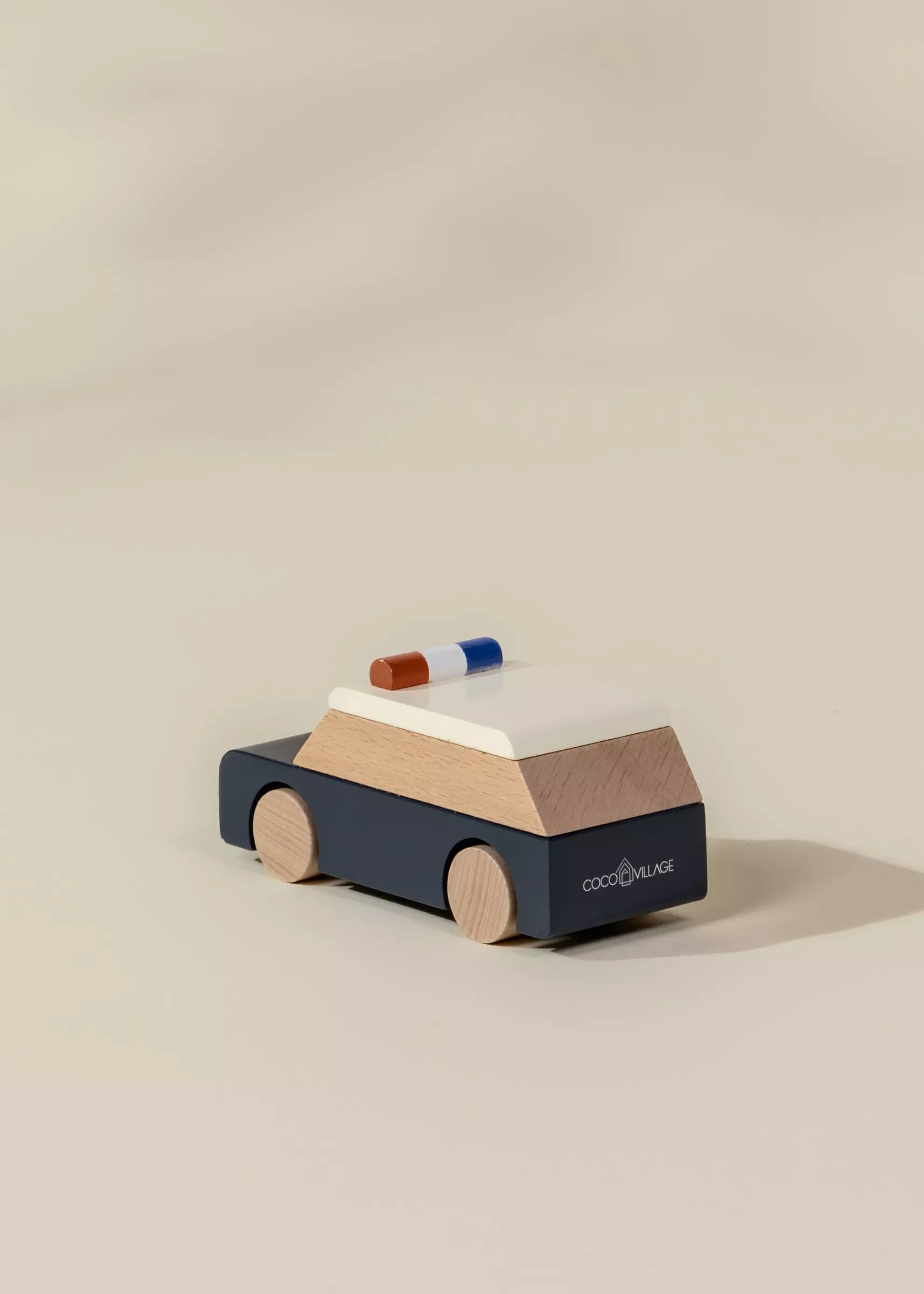 Coco Village Wooden Vehicle - Police Car
