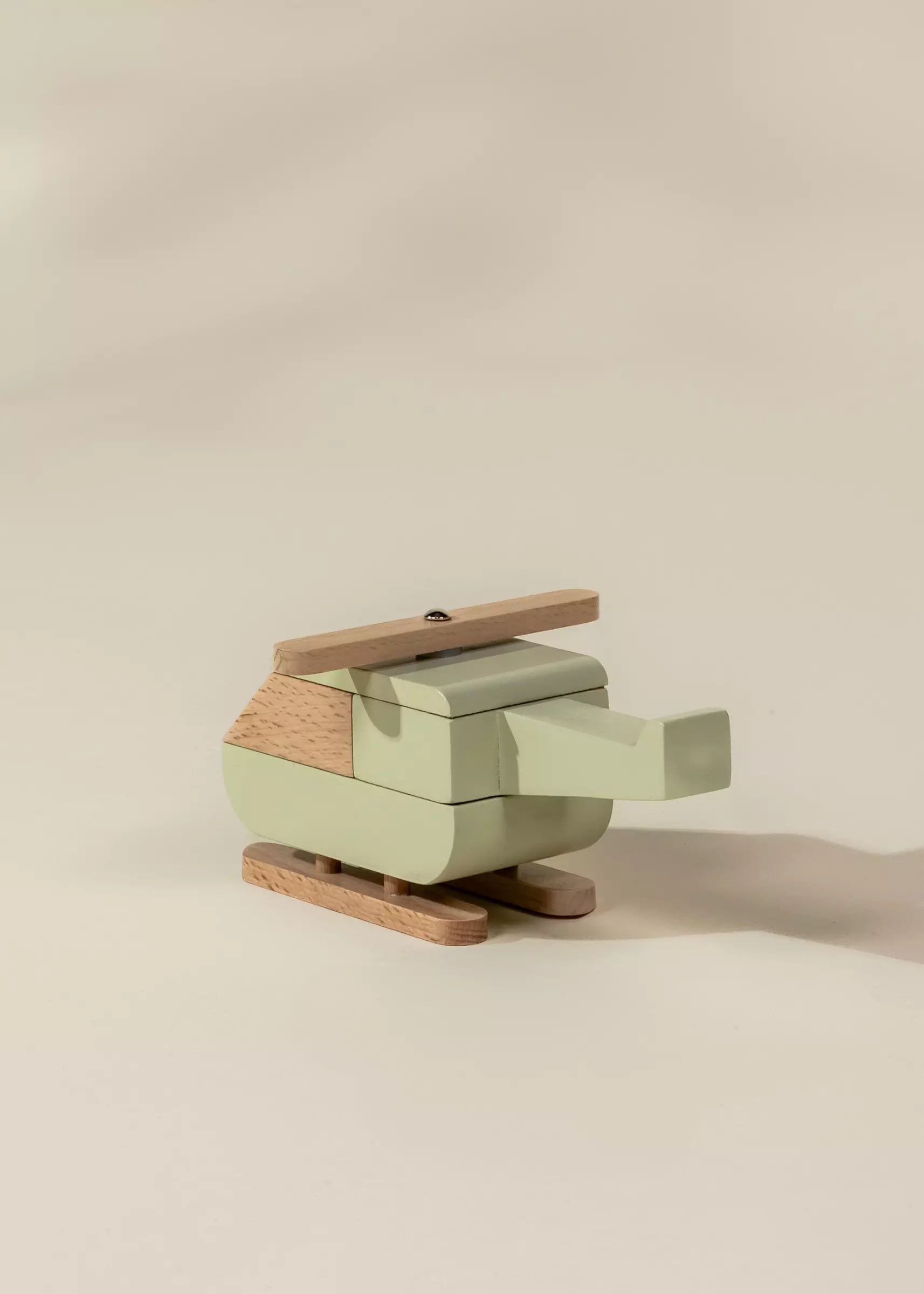 Coco Village Wooden Vehicle - Helicopter