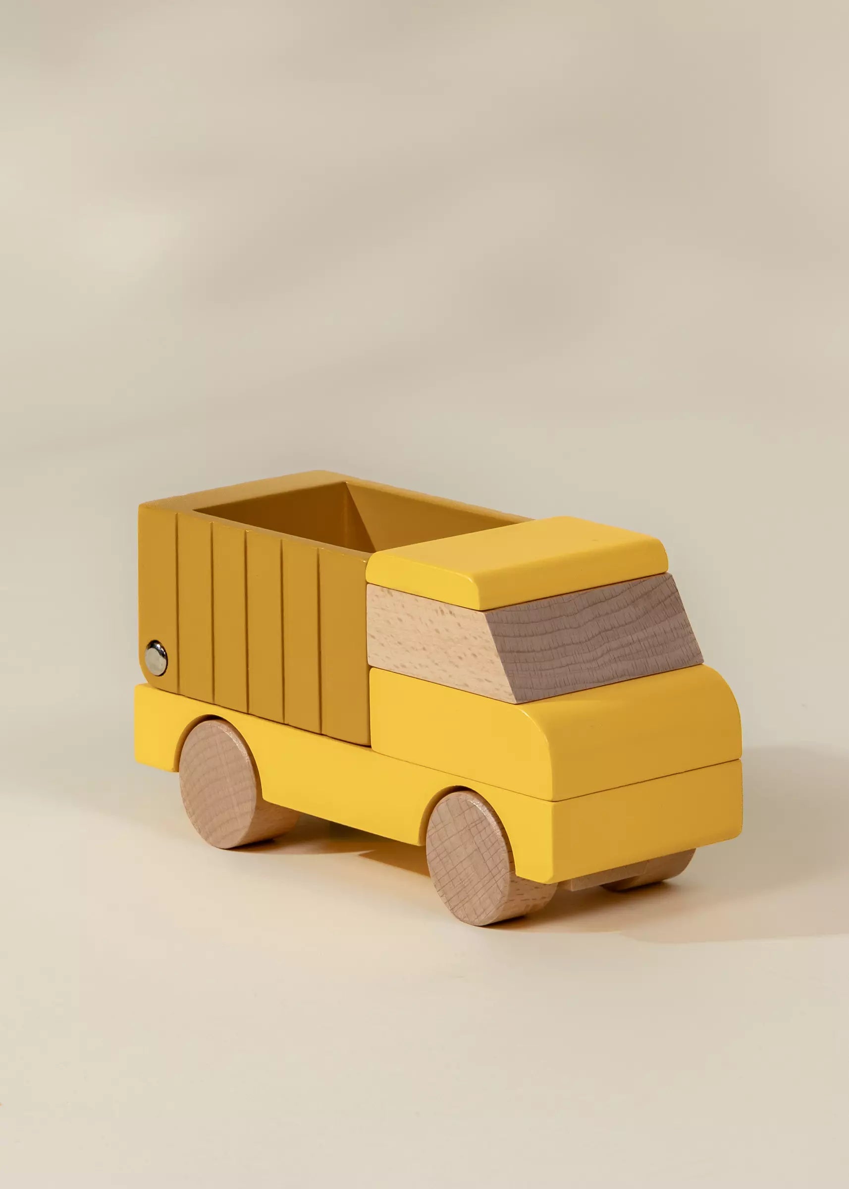 Coco Village Wooden Construction Vehicle - Dump Truck
