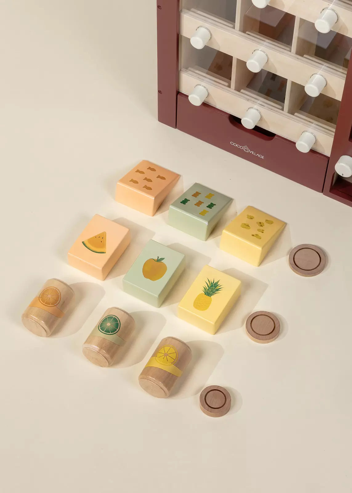 Coco Village Wooden Play Vending Machine