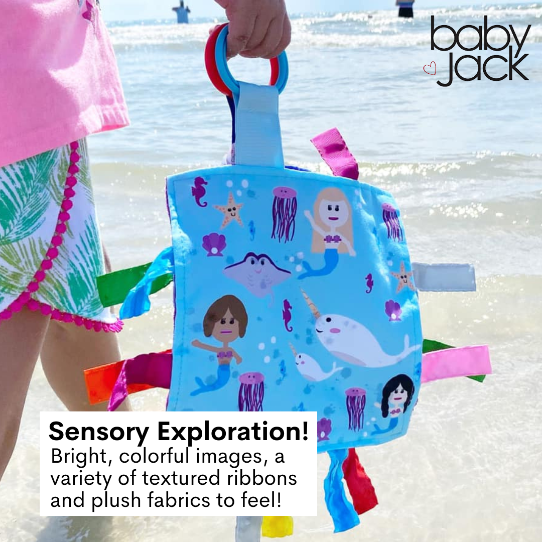 Baby Jack and Company - Mermaid Narwhals Seahorse Learning Lovey Collection