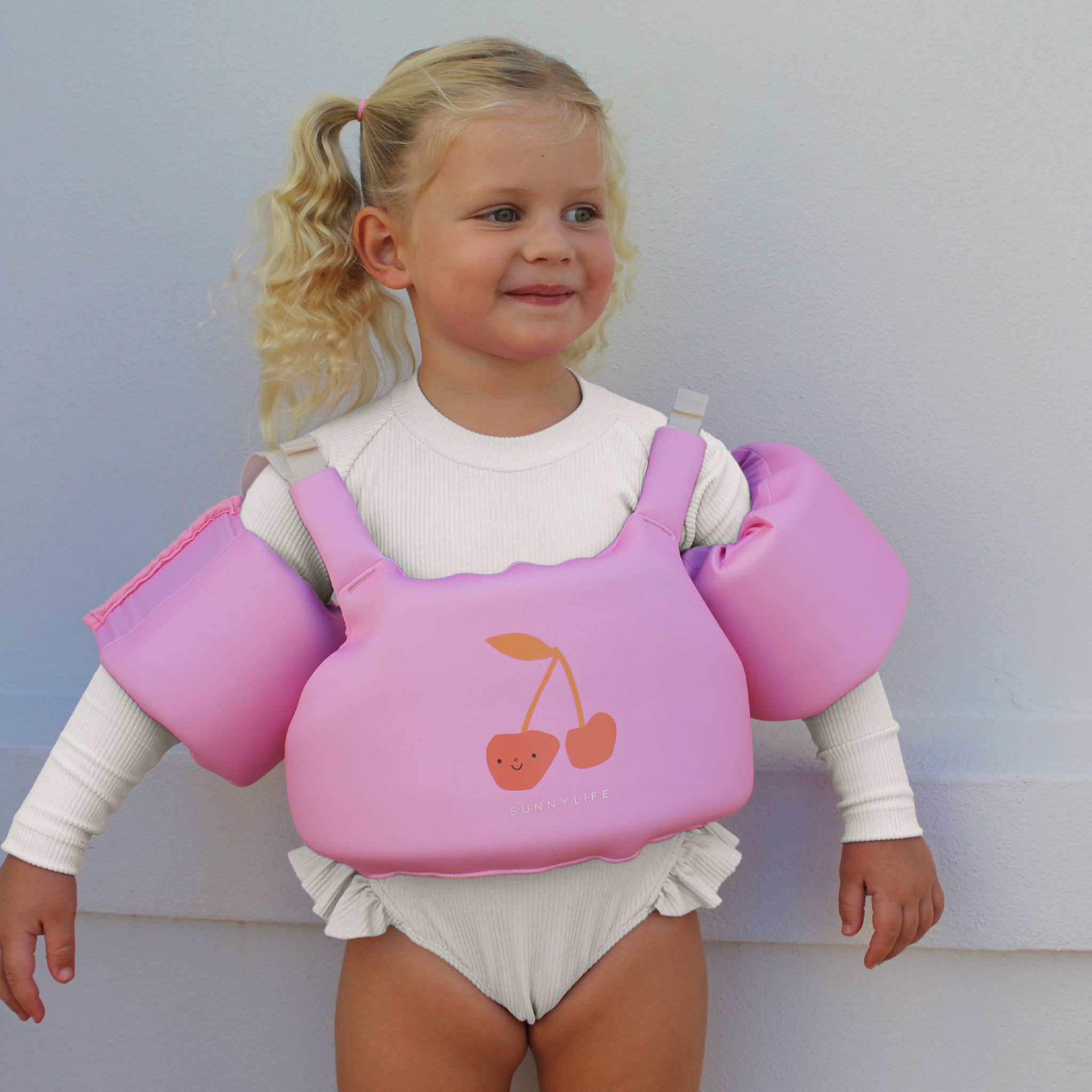 Floatie Jacket 4-6 Cotton Candy Cherry