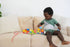 Spirit 'N Sprout - CASE Wooden Stacking Train Set for Kids - Pull Along Train