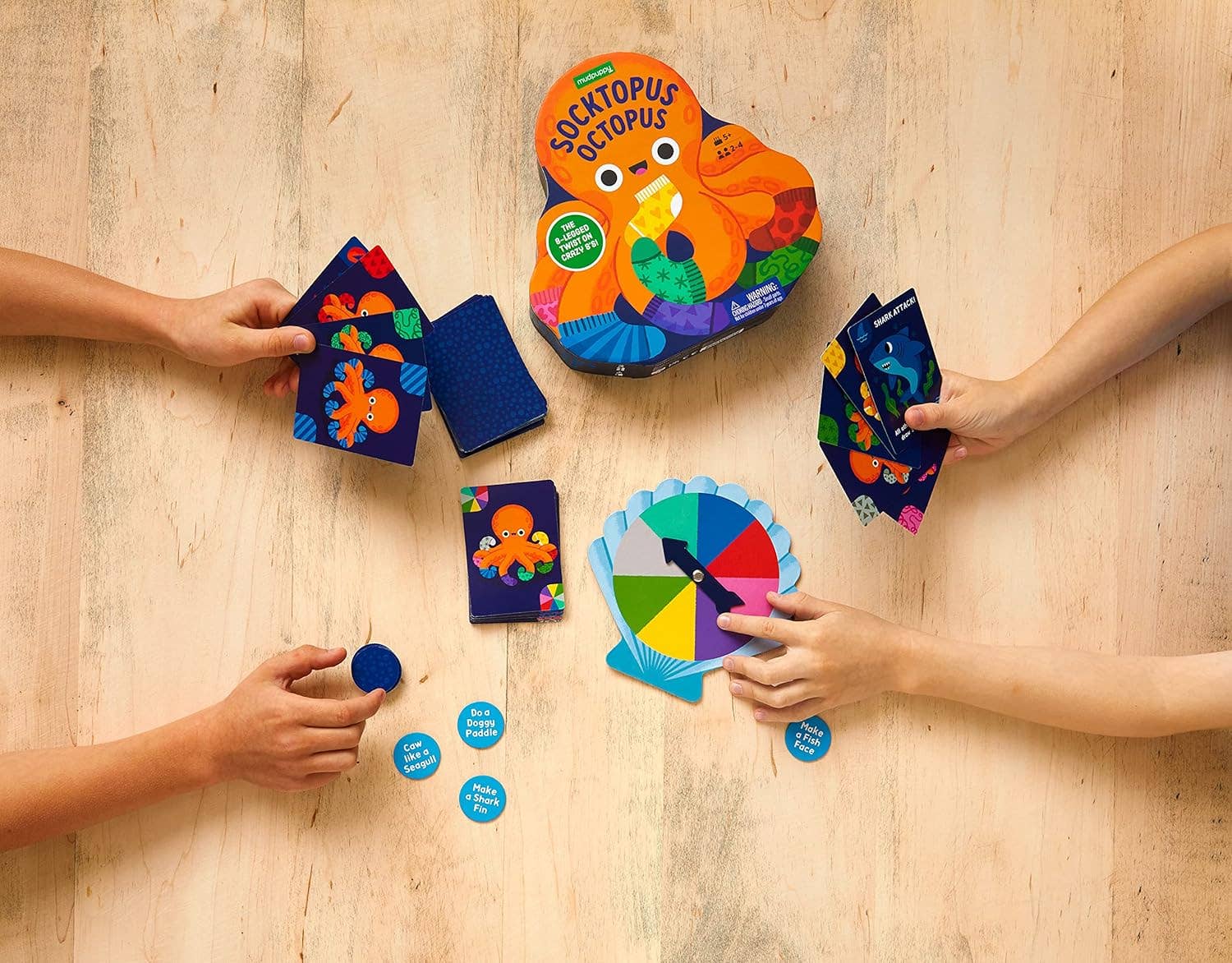Chronicle Books - Socktopus Octopus Shaped Box Game