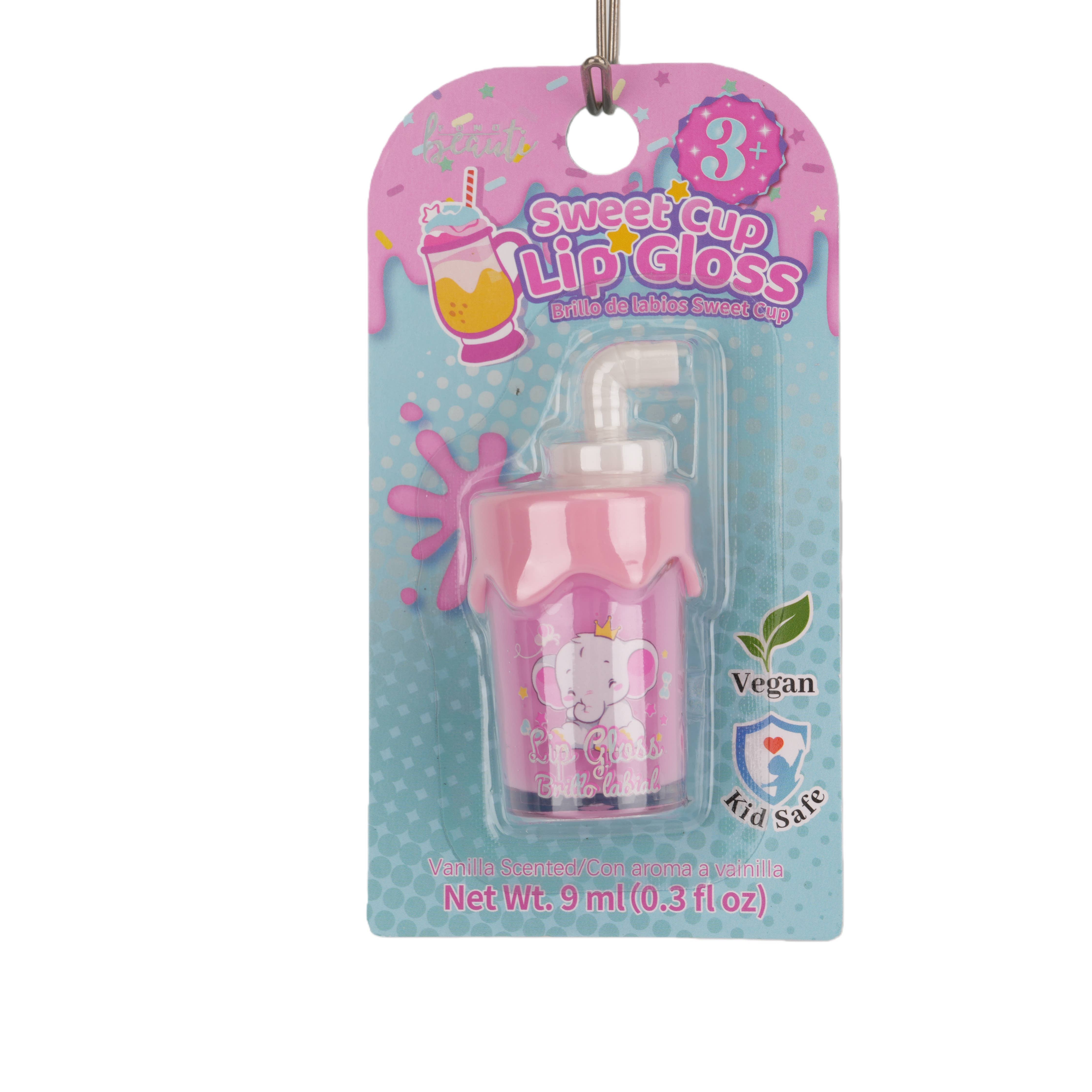 Sweet Cup Lip Gloss – Vanilla Scent (Kids Lip Gloss)