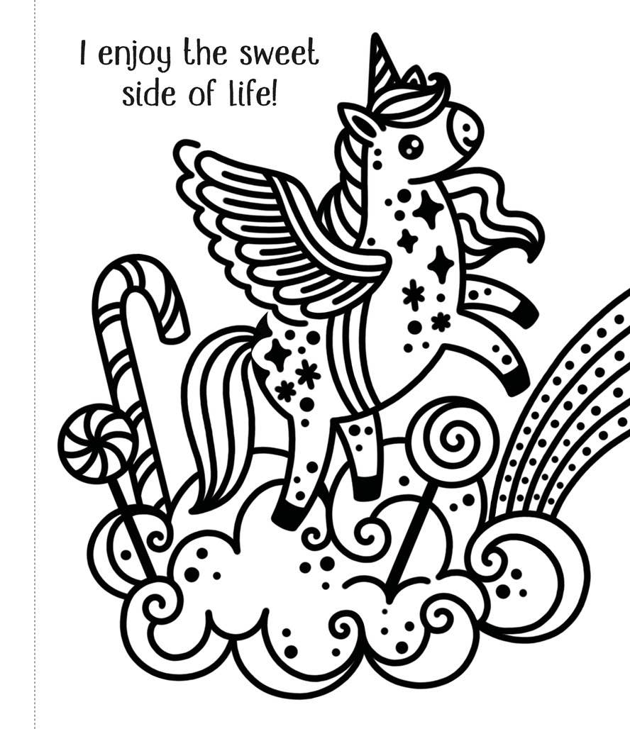 HarperCollins - First Magic Painting Cute Unicorns : Usborne