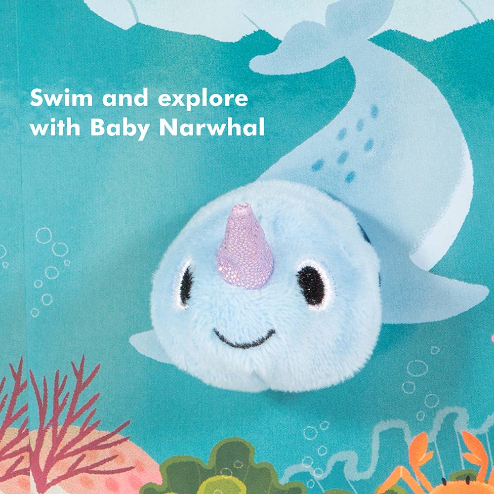 Chronicle Books - Baby Narwhal: Finger Puppet Book
