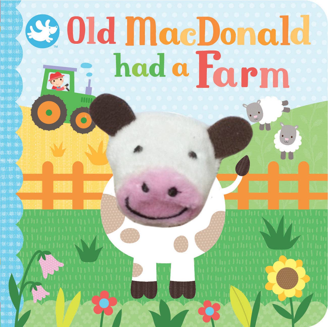 Old MacDonald Had a Farm Nursery Rhyme Finger Puppet Book