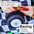 Baby Jack and Company - Racing Flag Baby NASCAR Tag Stroller Toy 10" x 10"