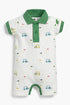 Baby Golf Shorty Polo Romper Little Caddies