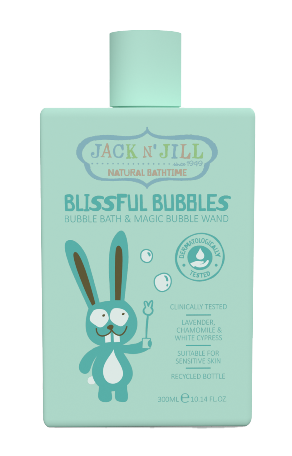Jack N' Jill Bubble Bath with Bubble Wand - Natural 300mL