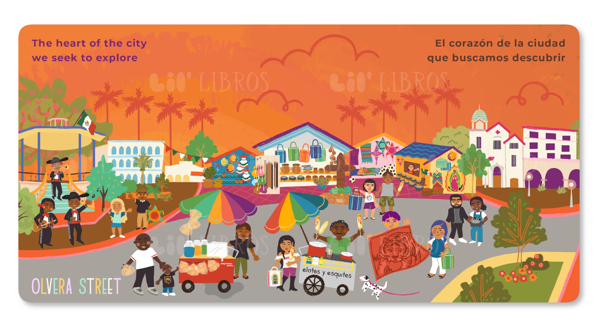 Lil' Libros ~ Bilingual Children's Books & Games - VÁMONOS: Los Angeles (Bilingual: English and Spanish)