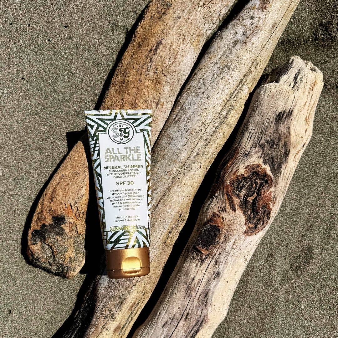 Sunshine & Glitter - All the Sparkle Mineral Shimmer Sunscreen SPF 30