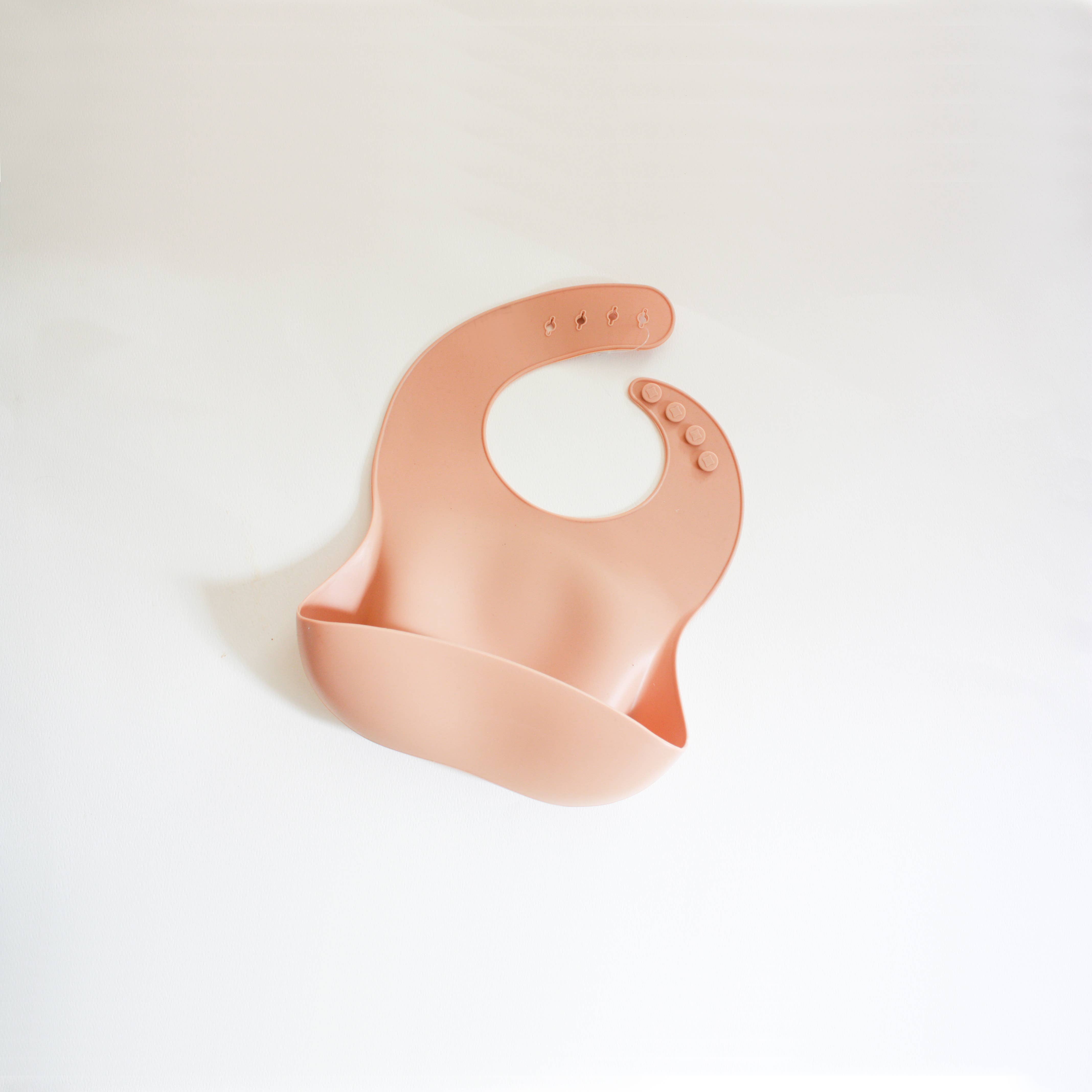 Oalalax Bebe - Silicone Bibs for Babies Toddlers | ecofriendly sustainababl: Latte