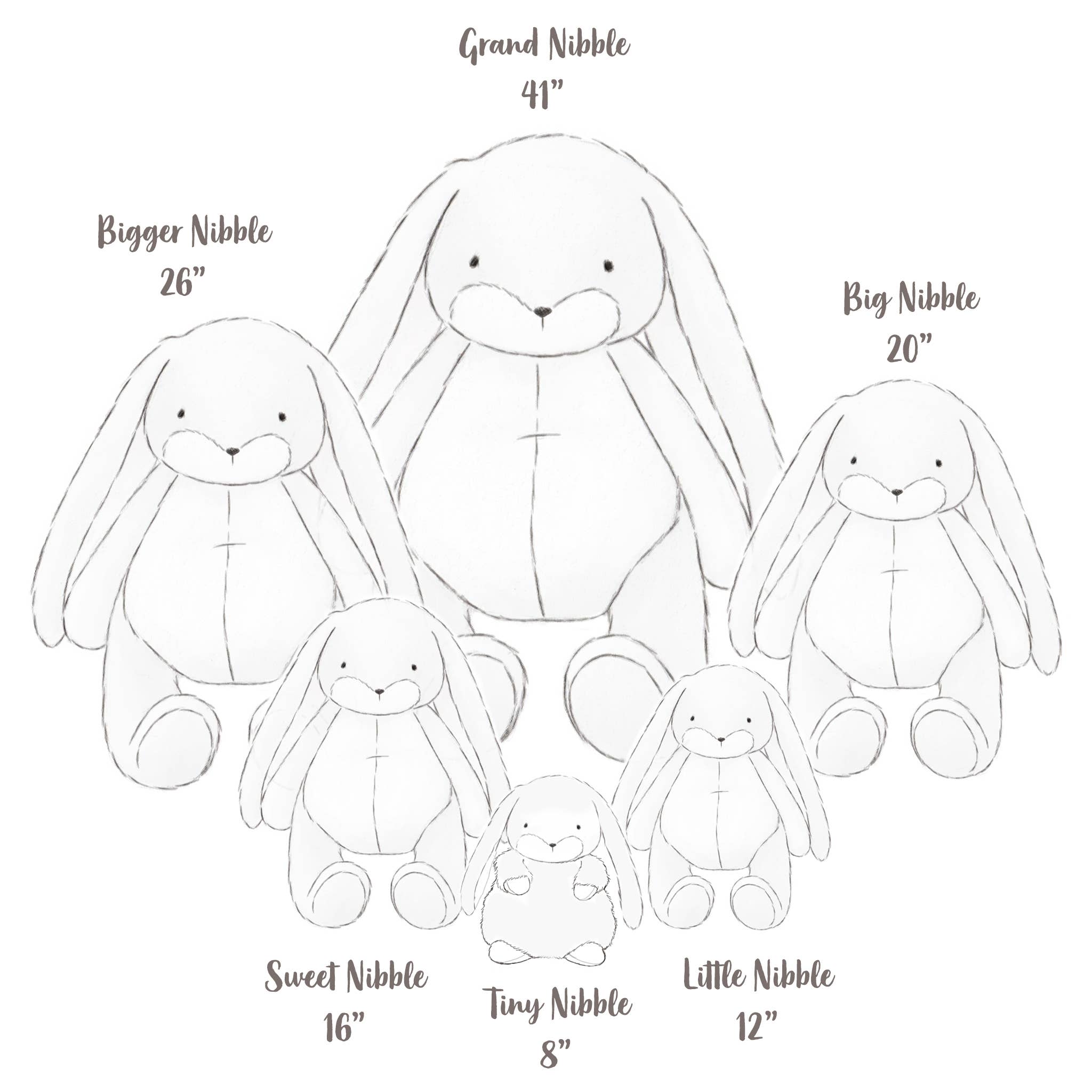 Bunnies By the Bay - Little Nibble 12" Bunny- Maui Blue